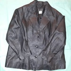 Womans leather jacket